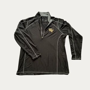 Wake Forest Demon Deacons Antigua Quarter Zip Pullover Men’s XL